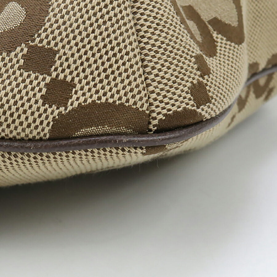 中古 グッチ ボディバッグ メンズ ブランド GUCCI ジャンボGG ベルトバッグ 696031 ベージュ バッグ USDGU96301011