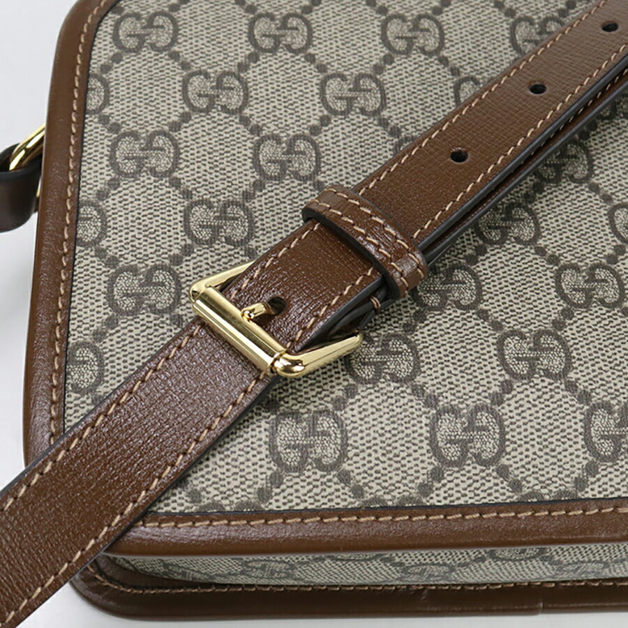 中古 グッチ 斜め掛け ショルダーバッグ レディース ブランド GUCCI インターロッキングG ショルダーバッグ 658572 ベージュ バッグ USDGU96458011
