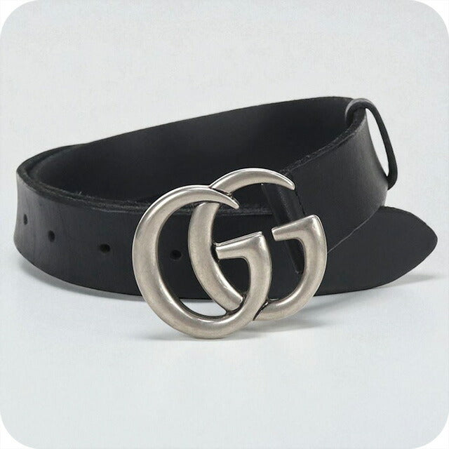 中古 グッチ ベルト メンズ ブランド GUCCI ダブルG スリム