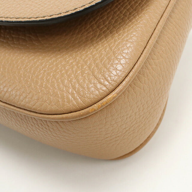 中古 グッチ 斜め掛け ショルダーバッグ レディース ブランド GUCCI ソーホー チェーン レザー 536224 ベージュ バッグ USDGU96560011
