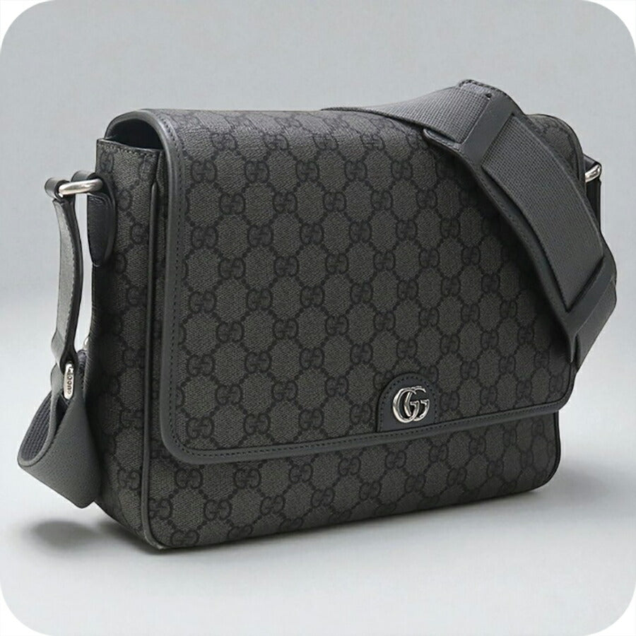 中古 グッチ 斜め掛け ショルダーバッグ メンズ ブランド GUCCI オフィディア ミディアム メッセンジャーバッグ レザー 761741 FACJY 1244 USDGU96636011