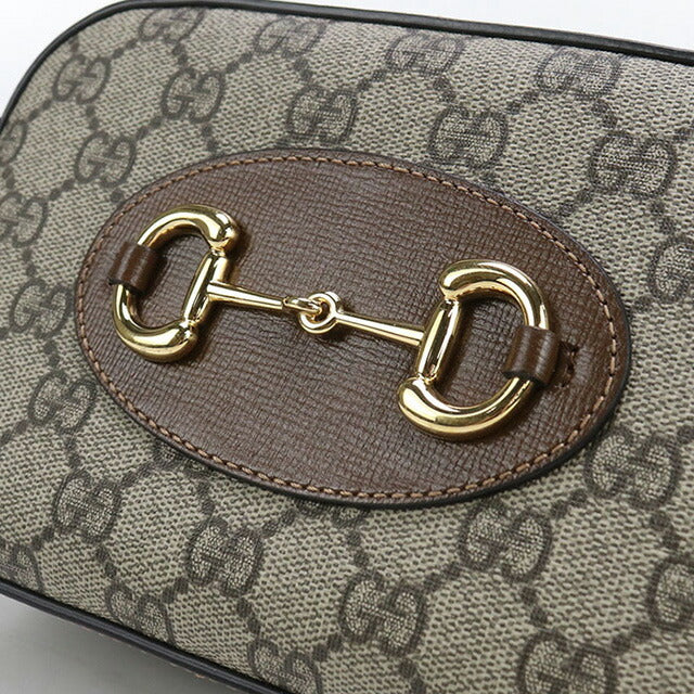 中古 グッチ ショルダーバッグ レディース ブランド GUCCI ホースビット 1955 スモール カメラバッグ レザー 760196 ベージュ バッグ USDGU96726011