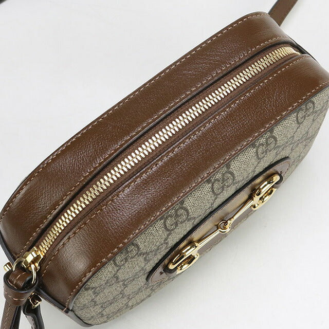 中古 グッチ ショルダーバッグ レディース ブランド GUCCI ホースビット 1955 スモール カメラバッグ レザー 760196 ベージュ バッグ USDGU96726011