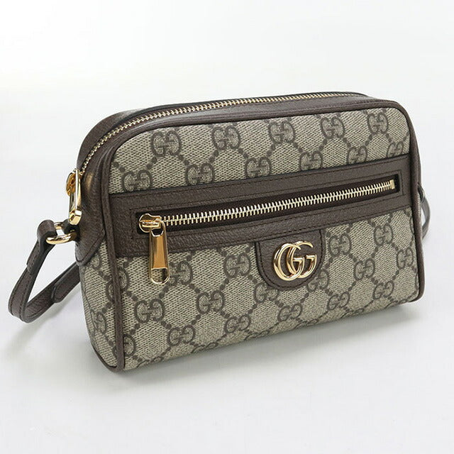 中古 グッチ 斜め掛け ショルダーバッグ レディース ブランド GUCCI オフィディア ミニ ショルダーバッグ レザー 772311 ベージュ バッグ USDGU97053011