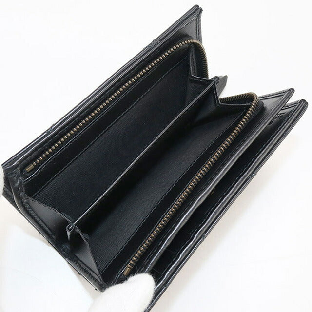 中古 グッチ 二折財布 レディース ブランド GUCCI ダブルG カードケース ウォレット 781583 ブラック 財布 USDGU97651011