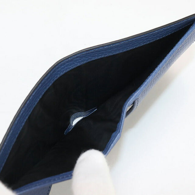 中古 グッチ 二折財布 メンズ ブランド GUCCI インターロッキングG コインウォレット レザー 610466 ブラック 財布 USDGU97672011