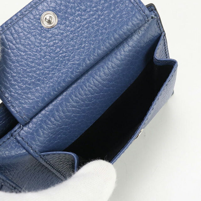 中古 グッチ 二折財布 メンズ ブランド GUCCI インターロッキングG コインウォレット レザー 610466 ブラック 財布 USDGU97672011