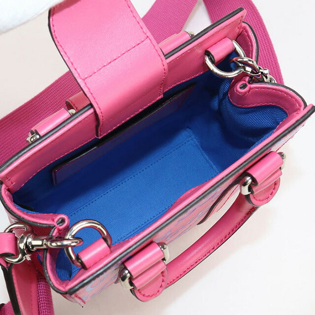 中古 グッチ トートバッグ レディース ブランド GUCCI GGエンボス ミニ 2WAY レザー 696010 ピンク バッグ USDGU97693011