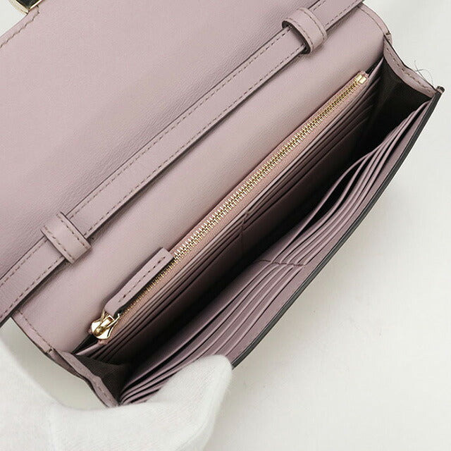 中古 グッチ 長財布二折 レディース ブランド GUCCI インターロッキングG レザー 369664 ピンク 財布 USDGU97874011