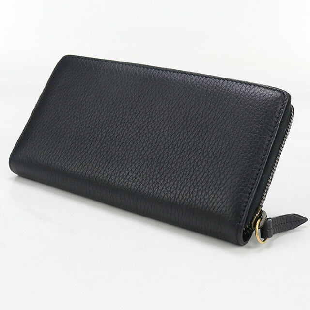 中古 グッチ 長財布ラウンドファスナー レディース ブランド GUCCI インターロッキングG ジップアラウンド長財布 レザー 750458 ブラック USDGU97963011
