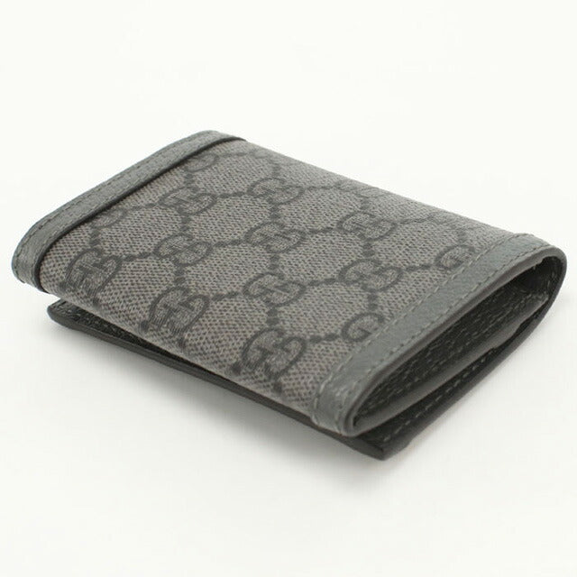 中古 グッチ 名刺入れ メンズ ブランド GUCCI オフィディア 732025 グレー 小物 USDGU98419011