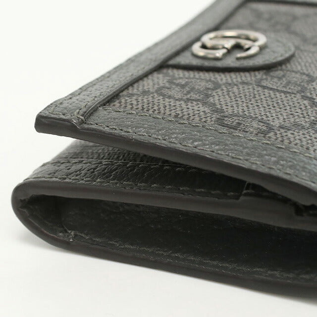中古 グッチ 名刺入れ メンズ ブランド GUCCI オフィディア 732025 グレー 小物 USDGU98419011