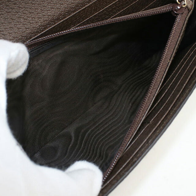 中古 グッチ 長財布ニ折小銭入付き レディース ブランド GUCCI オフィディア GG コンチネンタルウォレット レザー 523153 ベージュ 財布 USDGU98808011