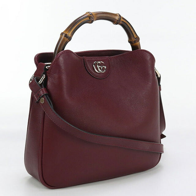 中古 グッチ ハンドバッグ レディース ブランド GUCCI グッチ ダイアナ スモール ショルダーバッグ レザー 799865 ワインレッド バッグ USDGU98878011