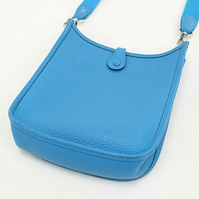 二手 Hermes 斜挎单肩包 女士品牌 HERMES Evelyn TPM 蓝色包 USDHE100754011