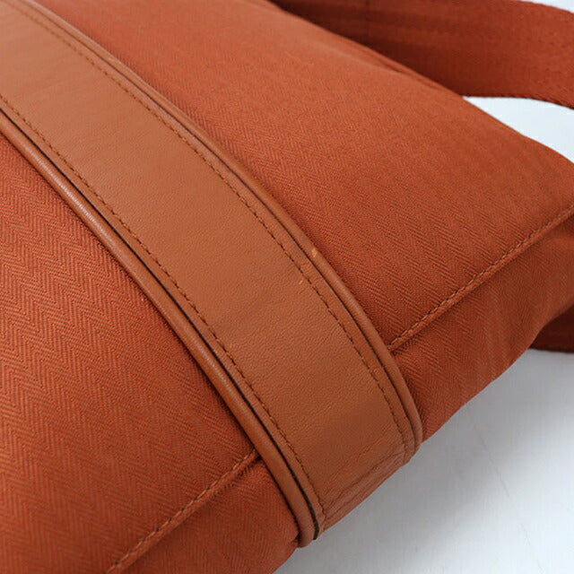 中古 エルメス ショルダーバッグ レディース ブランド HERMES アカプルコバンドリエールMM オレンジ バッグ USDHE101242011