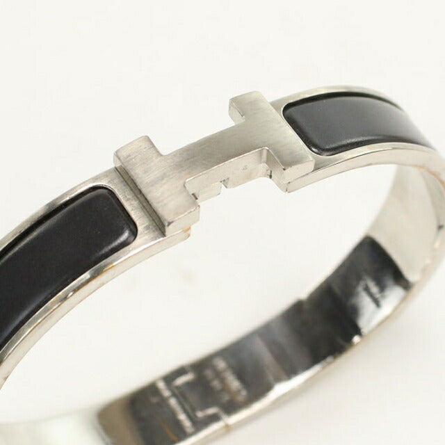 Used Hermes Bracelet Ladies Brand HERMES Click H Silver Accessories USDHE104422011