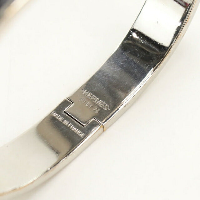 Used Hermes Bracelet Ladies Brand HERMES Click H Silver Accessories USDHE104422011