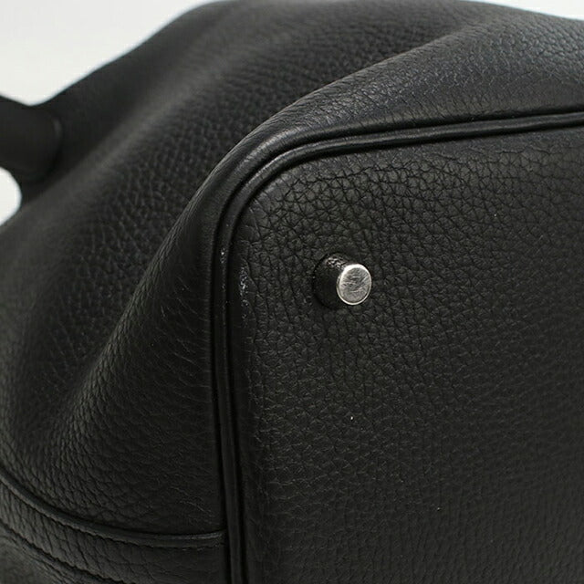 Used Hermes Handbag Ladies Brand HERMES Picotan Lock MM Black USDHE106367011