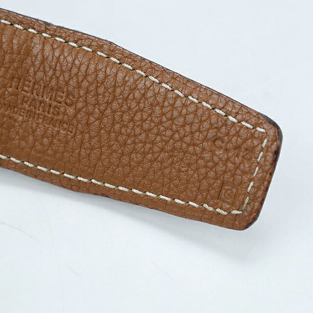 中古 エルメス ベルト ユニセックス ブランド HERMES コンスタンス Hベルト ブラック USDHE119549011