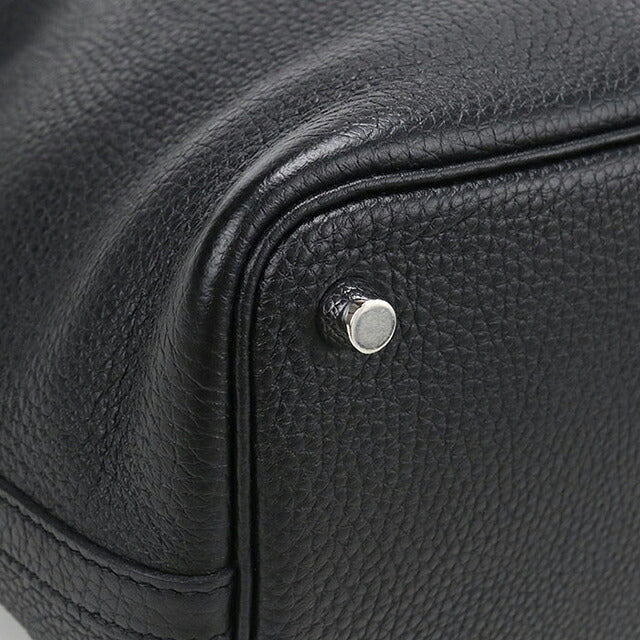 中古 エルメス ハンドバッグ ユニセックス ブランド HERMES ピコタンロックPM ブラック USDHE121053011