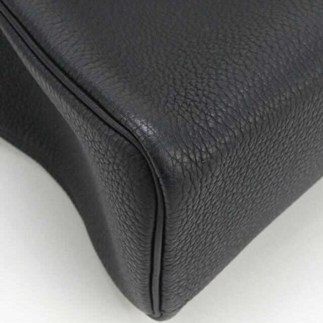 Used Hermes Body Bag Unisex Brand HERMES Akkad GM Black Bag USDHE88092011
