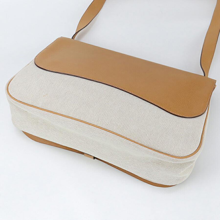 中古 エルメス ショルダーバッグ レディース ブランド HERMES サックコロラド GM ベージュ バッグ USDHE90279011