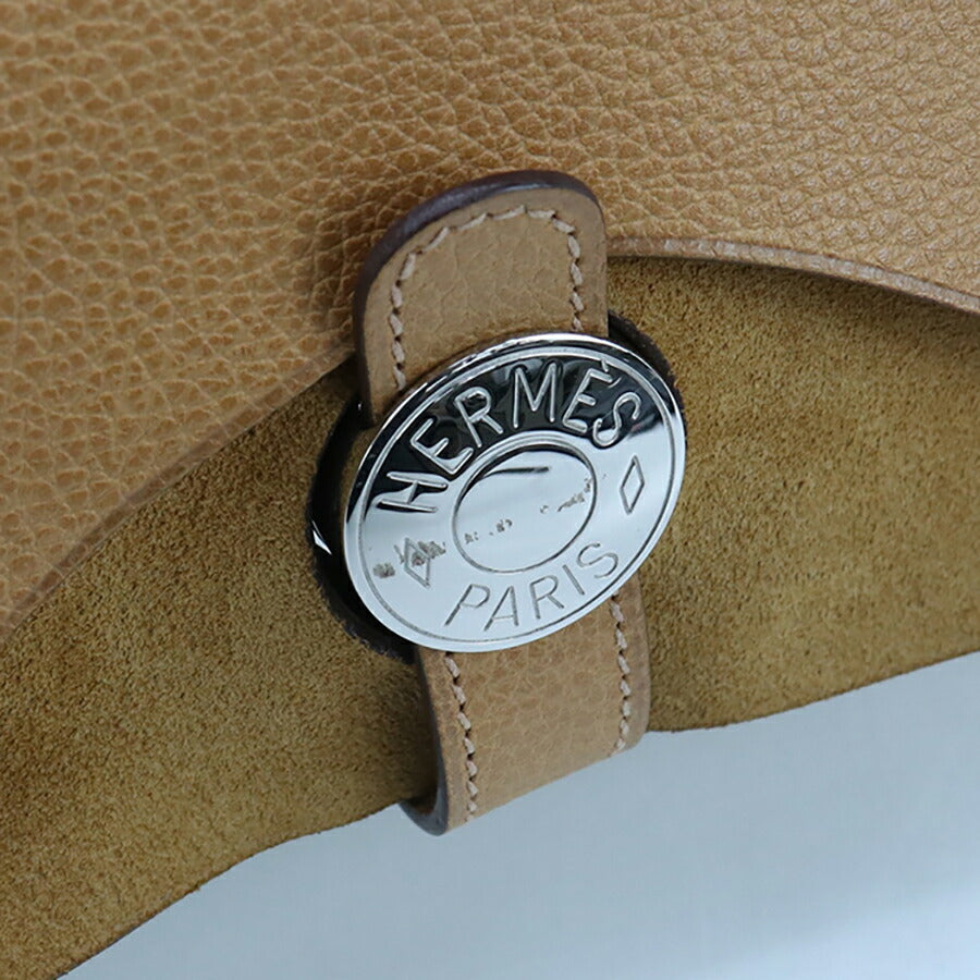 中古 エルメス ショルダーバッグ レディース ブランド HERMES サックコロラド GM ベージュ バッグ USDHE90279011