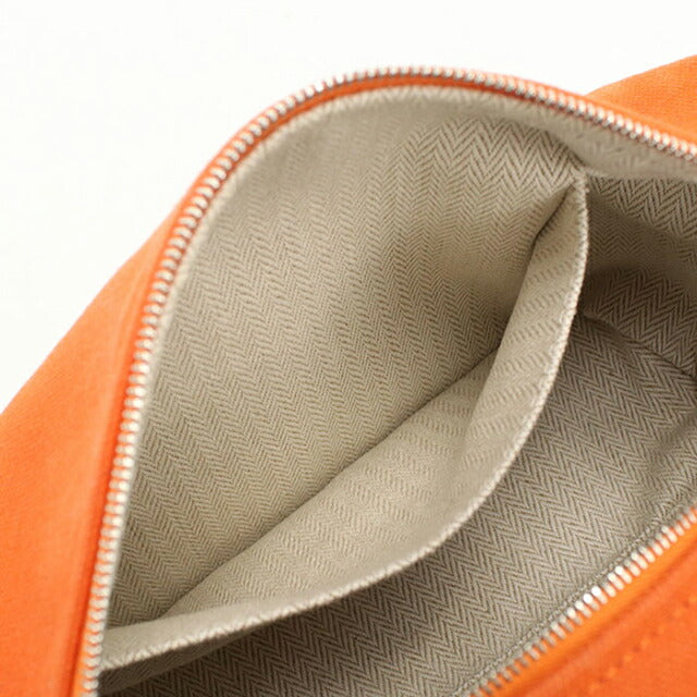 二手 Hermes Pouch 女士品牌 HERMES Brid A 黑色 PM 橙色包 USDHE90937011