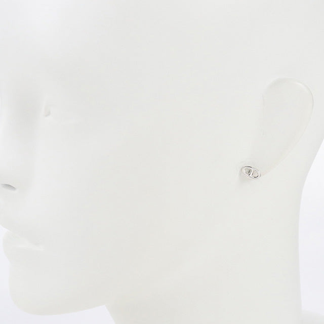 中古 エルメス ピアス レディース ブランド HERMES シェーヌダンクル ファランドール シルバー アクセサリー USDHE96281011