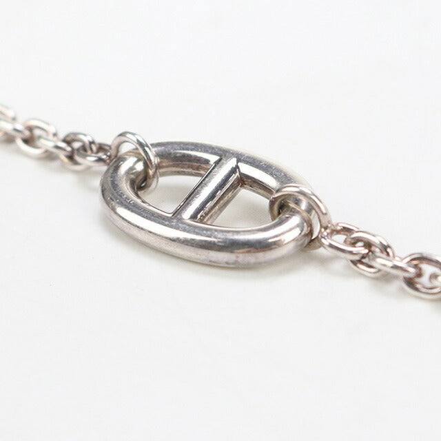 中古 エルメス ブレスレット レディース ブランド HERMES シェーヌダンクル ファランドール シルバー アクセサリー USDHE96291011