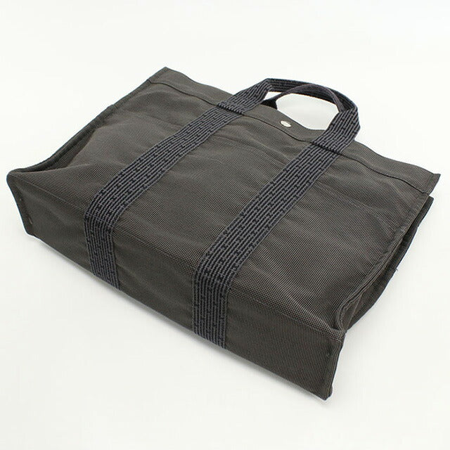 中古 エルメス トートバッグ ユニセックス ブランド HERMES エールライントートMM グレー バッグ USDHE99370011