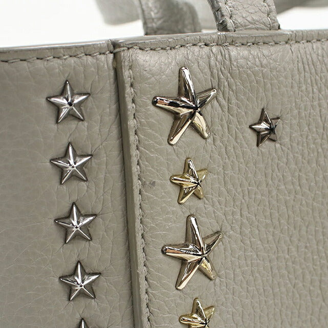 二手 Jimmy Choo 手提包 女士品牌 JIMMY CHOO Mini Pegasi 2WAY 皮革灰色包 USDJI102209011