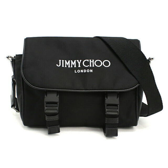 中古 ジミーチュウ 斜め掛け ショルダーバッグ ユニセックス ブランド JIMMY CHOO ブラック バッグ USDJI108267011