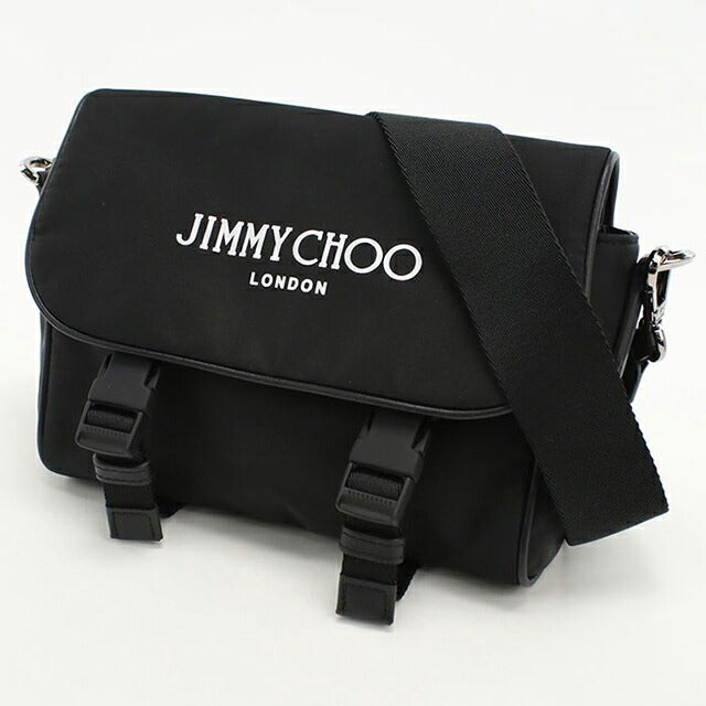 中古 ジミーチュウ 斜め掛け ショルダーバッグ ユニセックス ブランド JIMMY CHOO ブラック バッグ USDJI108267011