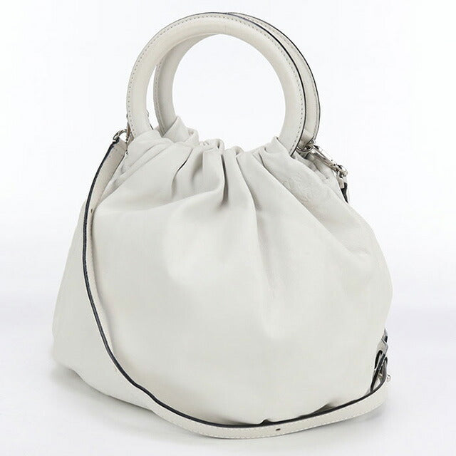 中古 ロエベ ハンドバッグ レディース ブランド LOEWE バウンス 2WAY ホワイト バッグ USDLO100241011