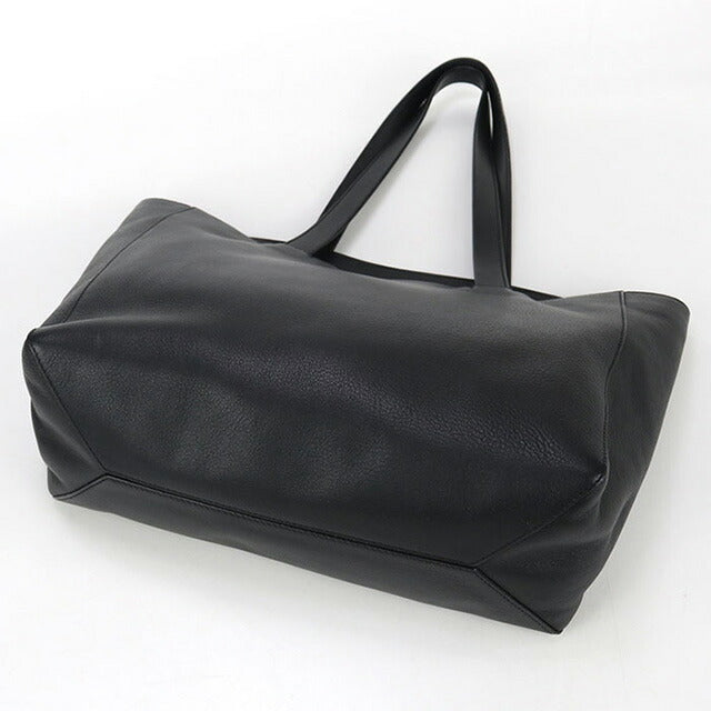 中古 ロエベ トートバッグ ユニセックス ブランド LOEWE イーストウエスト ショッパー レザー 308.20.K86 ブラック バッグ USDLO100333011