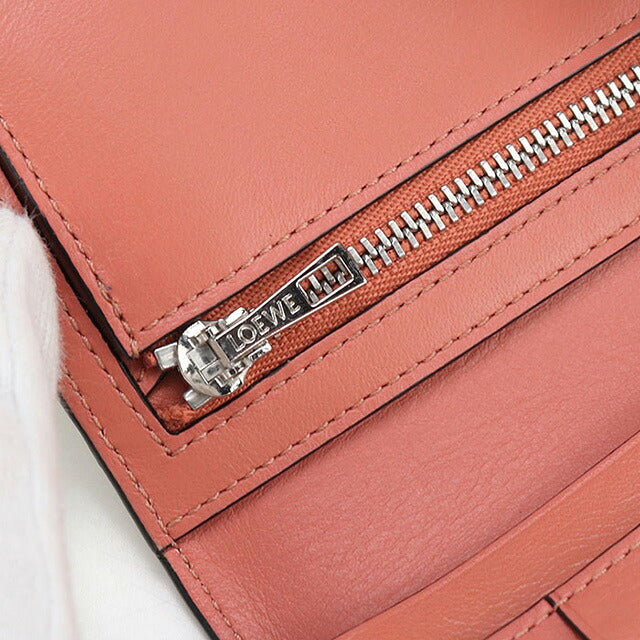 中古 ロエベ 長財布二折 レディース ブランド LOEWE バーティカル ウォレット ラージ C660S40X01 ベージュ 財布 USDLO101962011