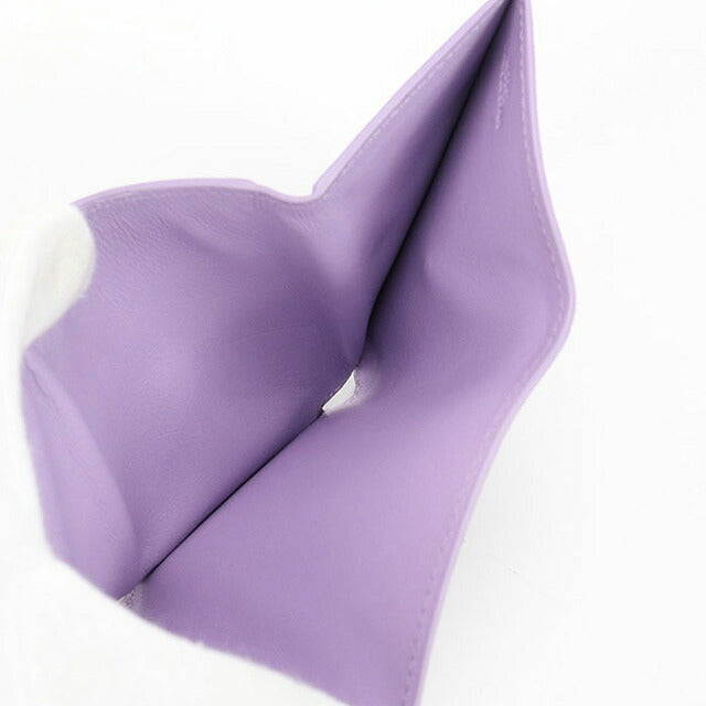 中古 ロエベ 三つ折り財布 レディース ブランド LOEWE アナグラム トライフォールド ウォレット C821TR2X16 パープル 財布 USDLO102139011