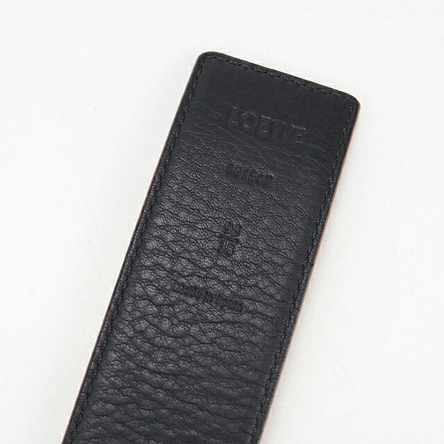 中古 ロエベ ベルト メンズ ブランド LOEWE アナグラム リバーシブル ブラウン 小物 USDLO104692011