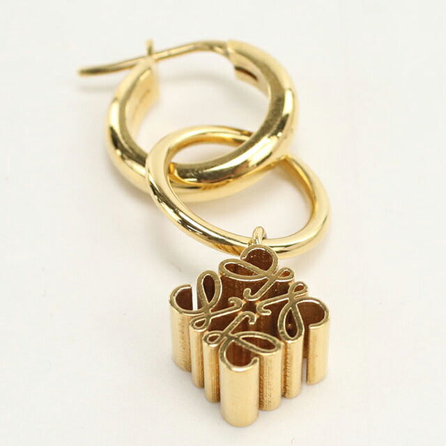 中古 ロエベ ピアス レディース ブランド LOEWE アナグラム ゴールド アクセサリー USDLO106295011