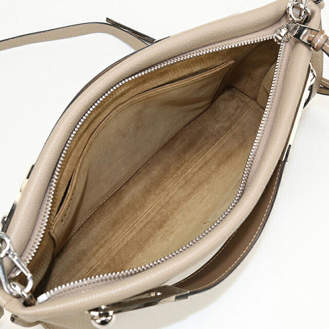 二手 LOEWE 斜挎单肩包 女士品牌 LOEWE Anagram Missy Small 2WAY 32712KBS28 米色 USDLO107105011