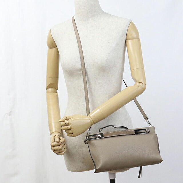 二手 LOEWE 斜挎单肩包 女士品牌 LOEWE Anagram Missy Small 2WAY 32712KBS28 米色 USDLO107105011
