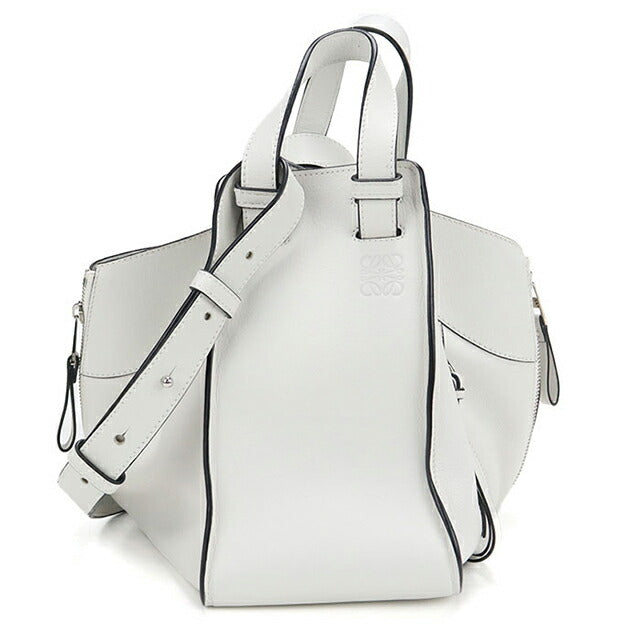 二手 LOEWE 手提包 女士品牌 LOEWE 吊床包 小号 白色 USDLO108712011
