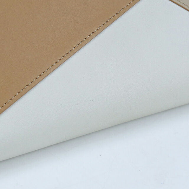 Used LOEWE long wallet round zipper ladies brand LOEWE puzzle zip around wallet beige USDLO109007011