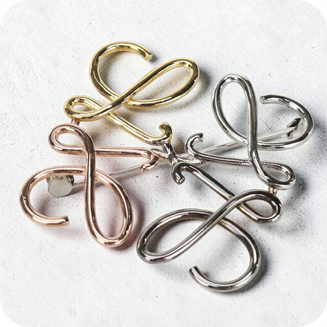二手 LOEWE 胸针 女士品牌 LOEWE Anagram J000245X10 多色配饰 USDLO109540011