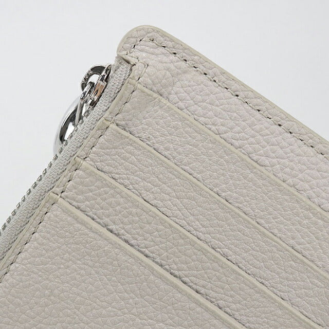 中古 ロエベ 小銭入れ レディース ブランド LOEWE ペブル コインカードホルダー フラグメントケース レザー CANBZ40X03 ベージュ USDLO114177011