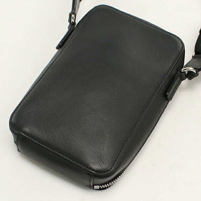 中古 ロエベ 斜め掛け ショルダーバッグ メンズ ブランド LOEWE アナグラム バーティカルクロスボディポケット C565S59X01 ブラック USDLO114845011