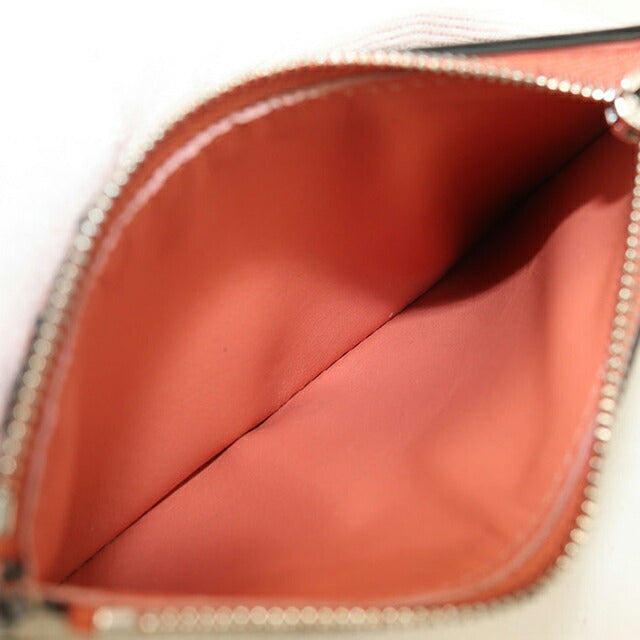 中古 ロエベ 三つ折り財布 三折財布 レディース ブランド LOEWE バーティカルウォレットスモール C660S86X04 ベージュ USDLO115142011