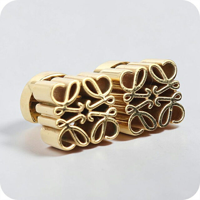 中古 ロエベ ピアス レディース ブランド LOEWE アナグラム ゴールド アクセサリー USDLO115484011